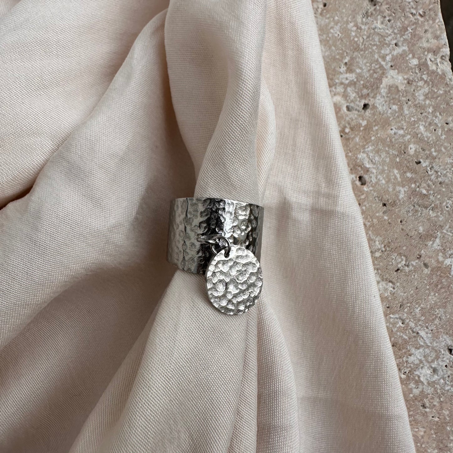 Bague "Thelma" argentée