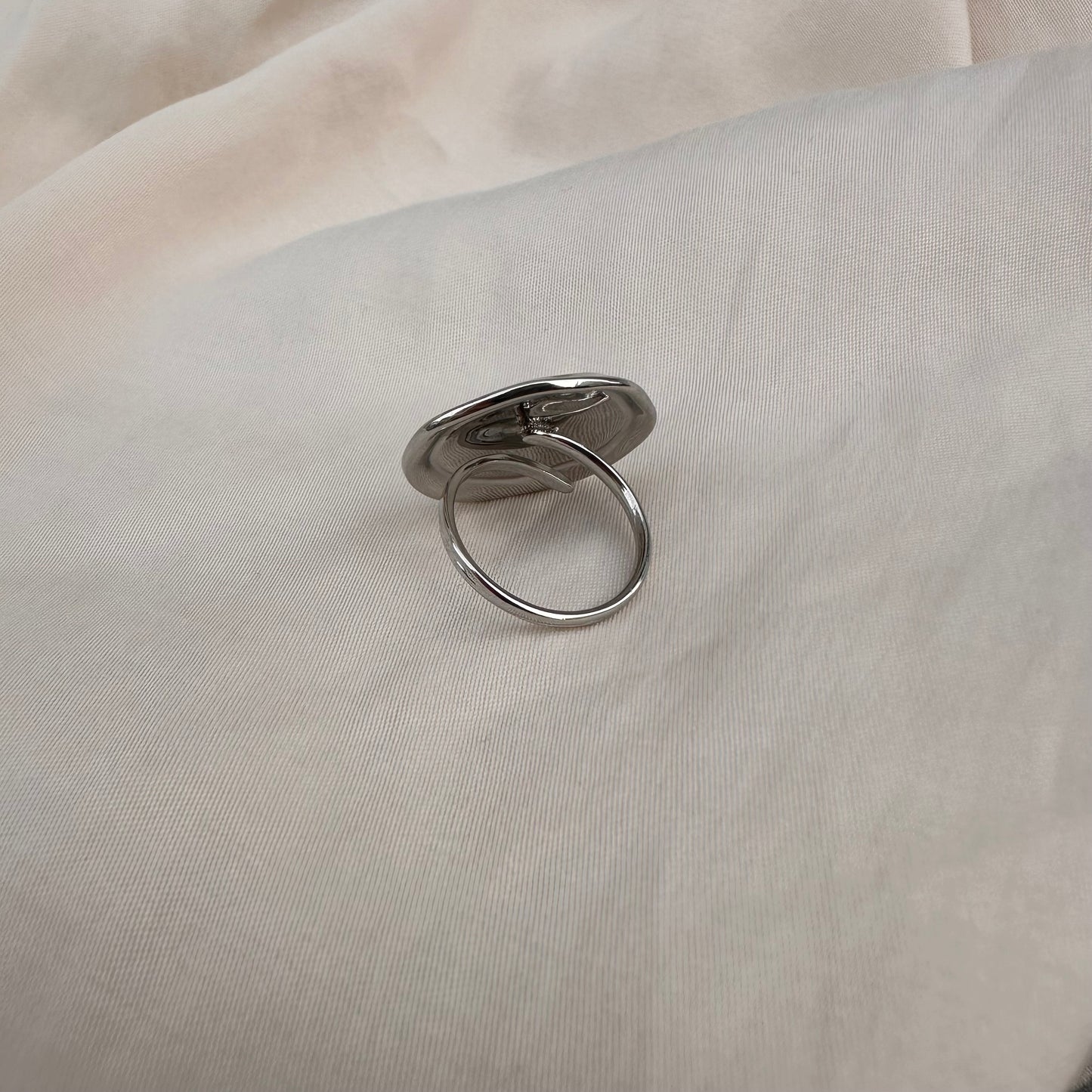 Bague "Tess" argentée