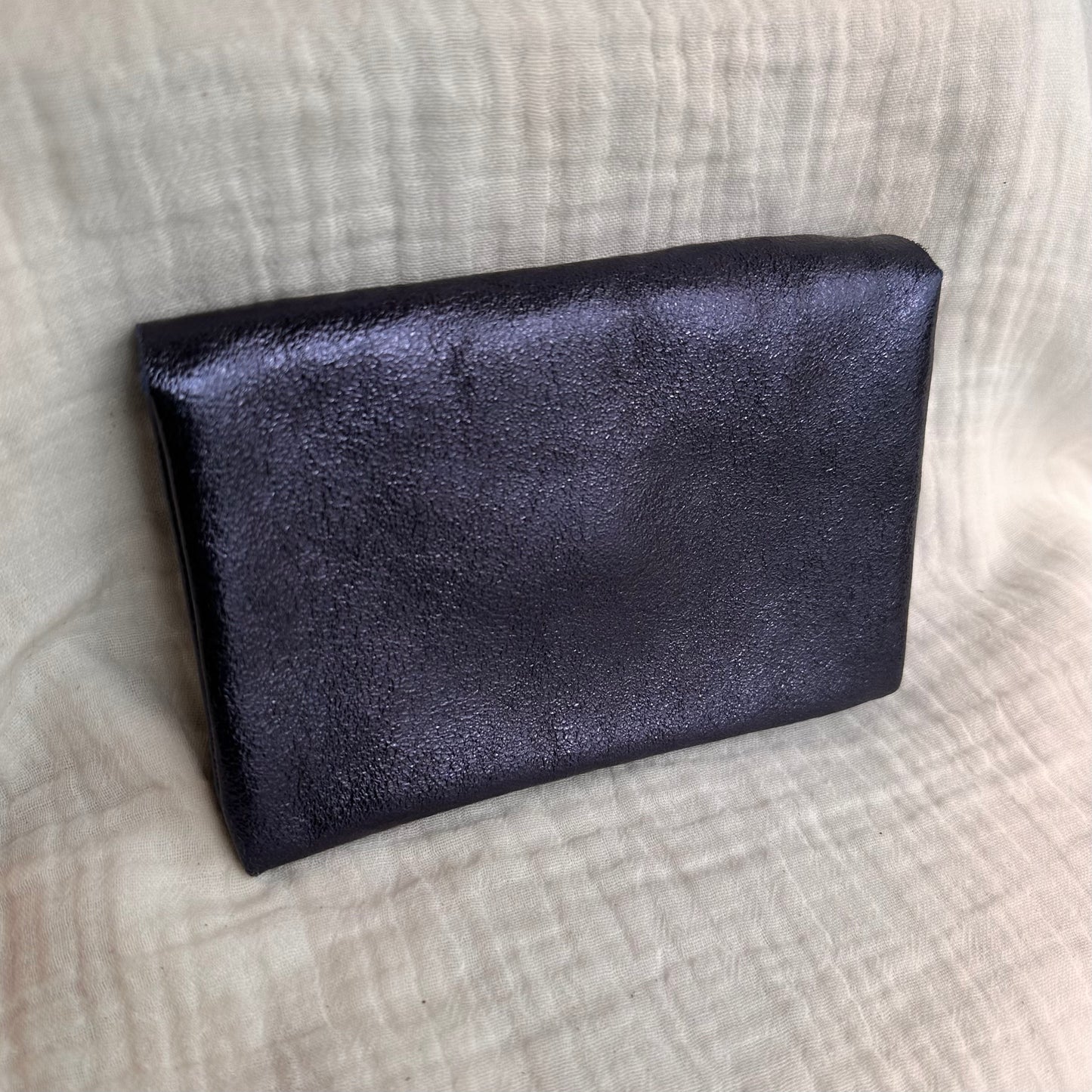 Porte monnaie "Chloé" bleu marine