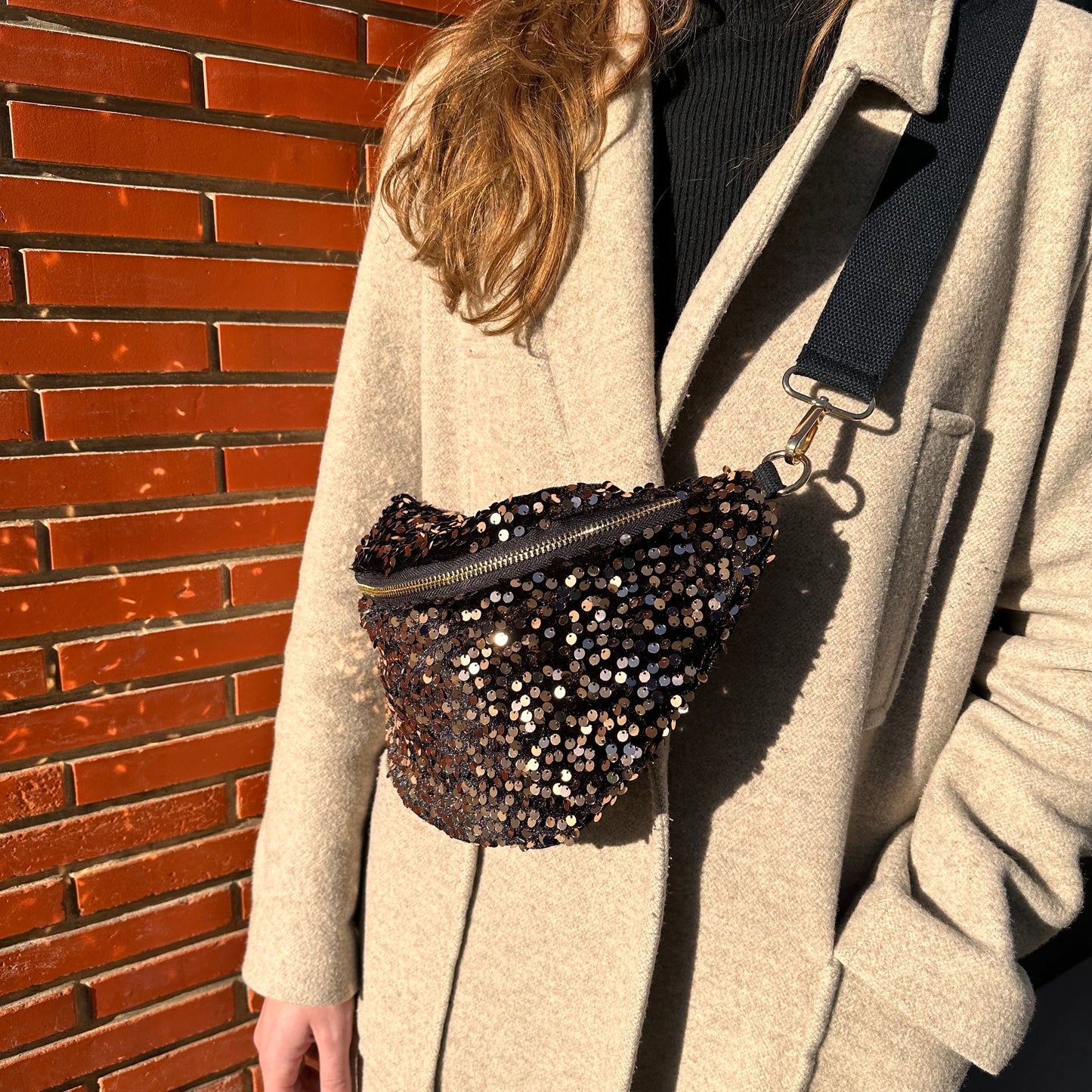 Sac Banane "Carla" rose