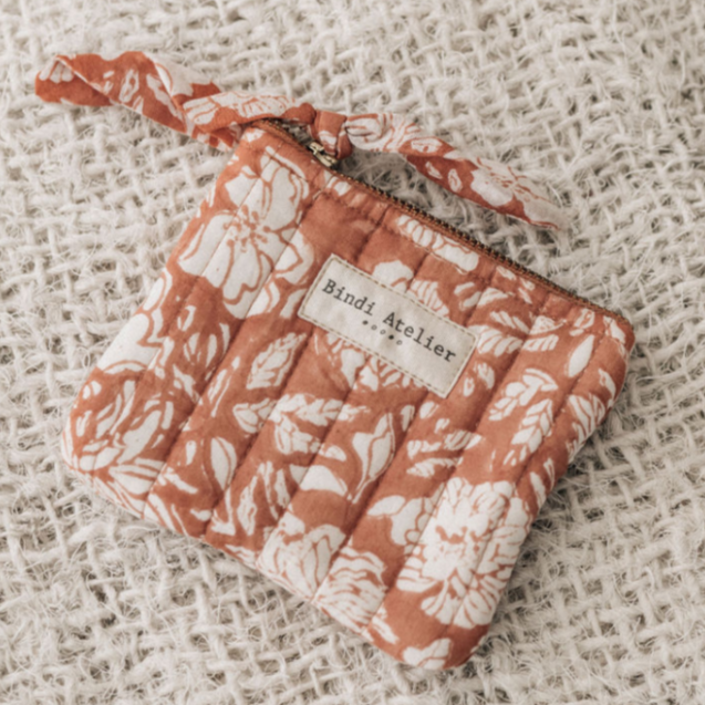 Porte Monnaie "SALVADOR" Terracotta