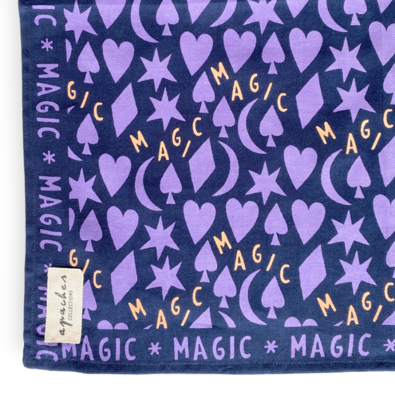 Petit Foulard Manika "MAGIC" Violet