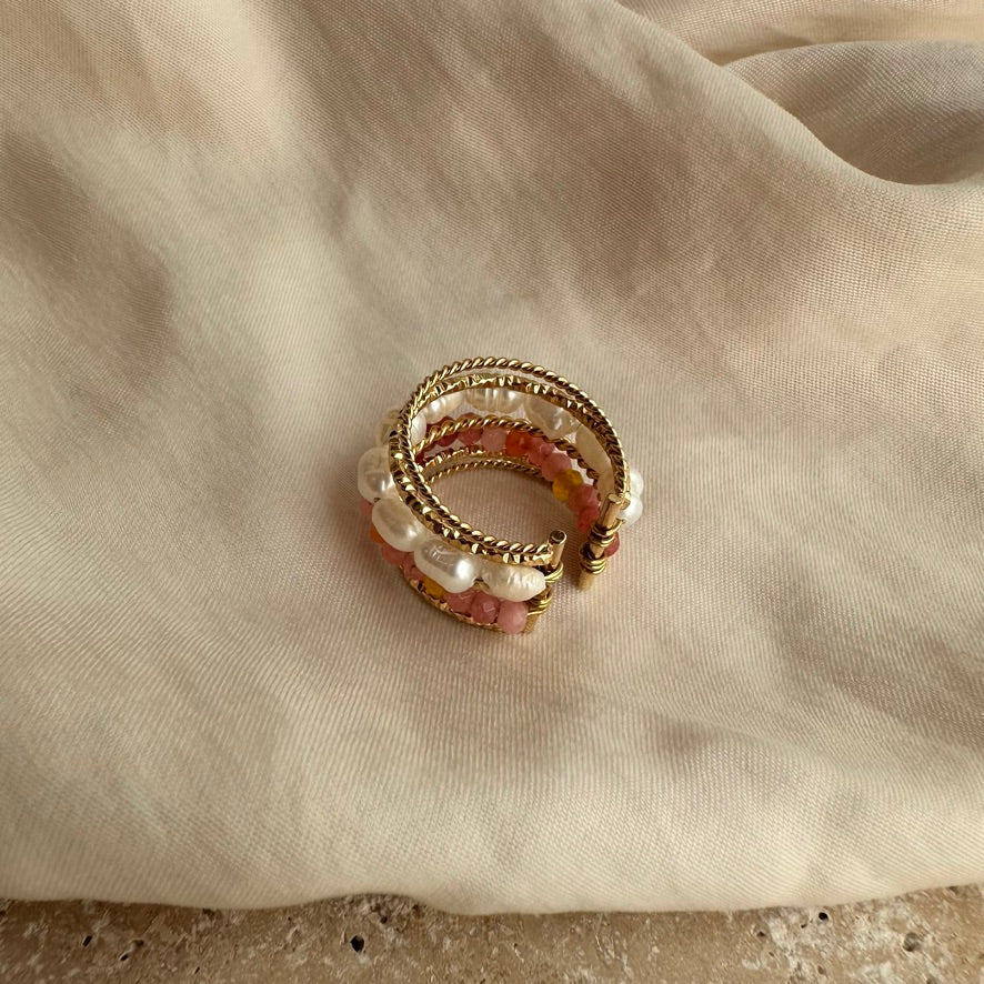 Bague "Romy" rose