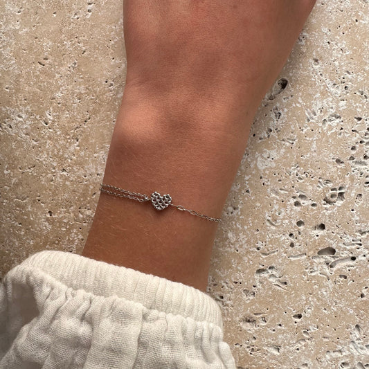 Bracelet "Isy" argenté