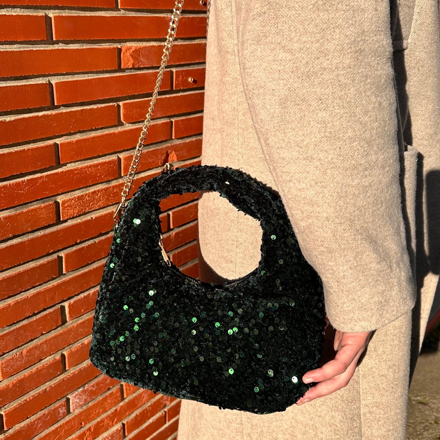 Sac à main "Blair" vert