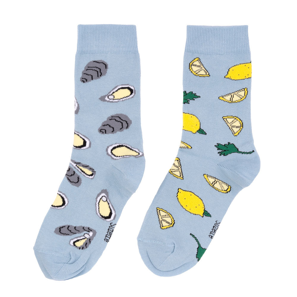 Chaussettes "Huîtres et Citron"